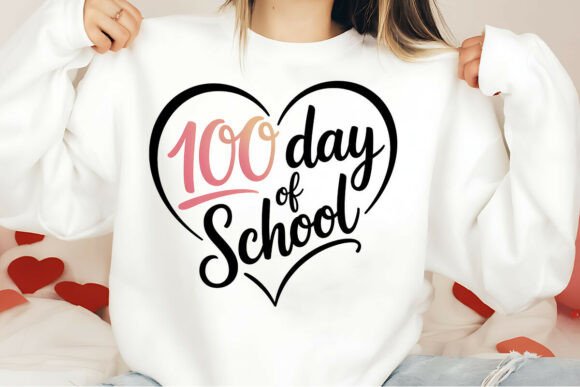 100 Day of School PNG: Graphics for Freebies