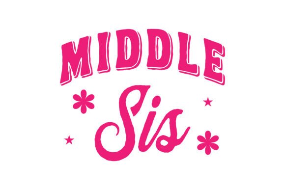 Graphics & Freebies: Middle Sis SVG Review