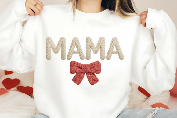 Mama Png, Mama Knitted Png: Freebies & Graphics