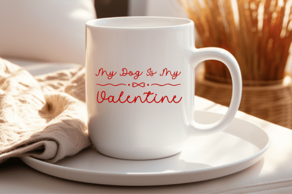 My Dog is My Valentine SVG: Graphics Freebies Review