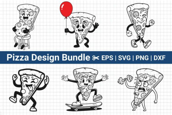 Sporty Balloon Pizza SVG: Graphics & Freebies