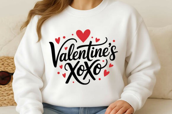 Valentine’s XOXO PNG: Graphics for Freebies